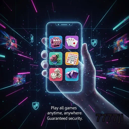Mobile player enjoying secure bonuses at 7777jl App