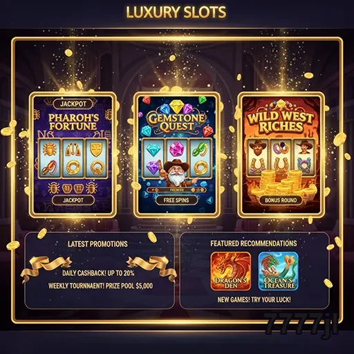 7777jl luxury slots promotions